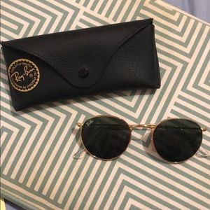 Ray-Ban Round Metal Sunglasses